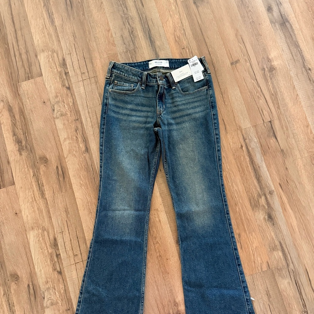Hollister Dark Blue Flare Jeans